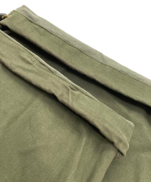 BEAMS（ビームス）BEAMS (ビームス) ブラッシュオーバーパンツ オリーブ サイズ:Lの古着・服飾アイテム