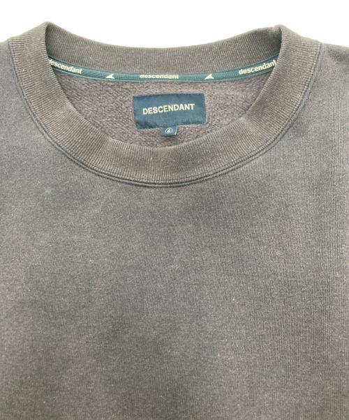 DESCENDANT（ディセンダント）DESCENDANT (ディセンダント) PE CREW NECK ネイビー サイズ:4の古着・服飾アイテム