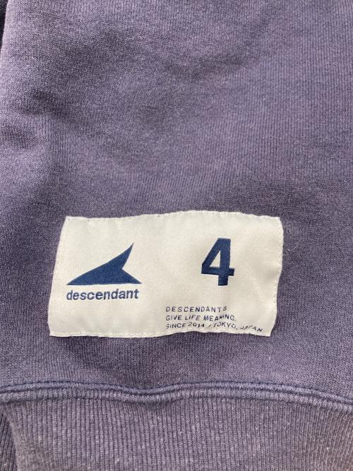 DESCENDANT（ディセンダント）DESCENDANT (ディセンダント) PE CREW NECK ネイビー サイズ:4の古着・服飾アイテム