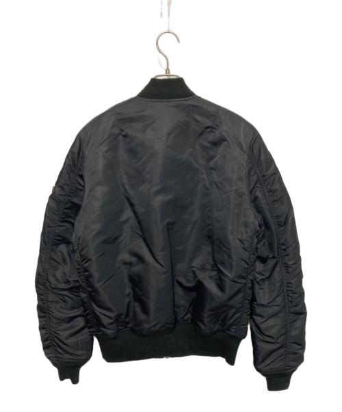 ALPHA（アルファ）ALPHA (アルファ) MA-1ジャケット ブラック サイズ:Ｍの古着・服飾アイテム