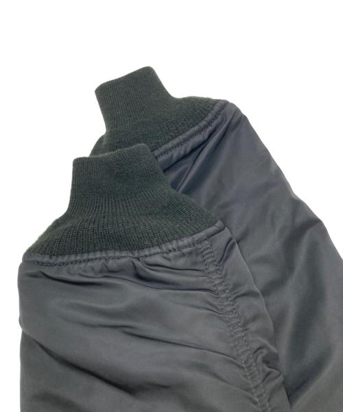 ALPHA（アルファ）ALPHA (アルファ) MA-1ジャケット ブラック サイズ:Ｍの古着・服飾アイテム