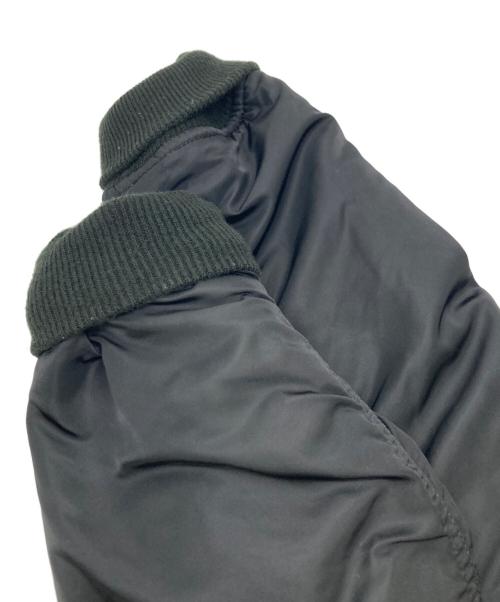 ALPHA（アルファ）ALPHA (アルファ) MA-1ジャケット ブラック サイズ:Ｍの古着・服飾アイテム