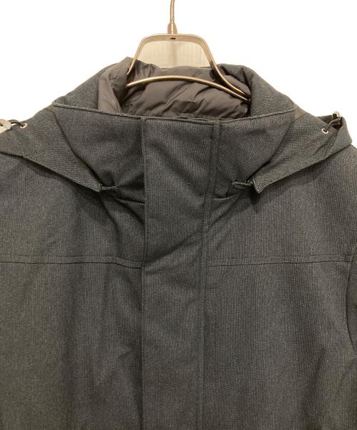 COMME CA MEN（コムサ・メン）COMME CA MEN (コムサ・メン) ウールライクラミネーション3WAYコート ブラック サイズ:Ｍの古着・服飾アイテム