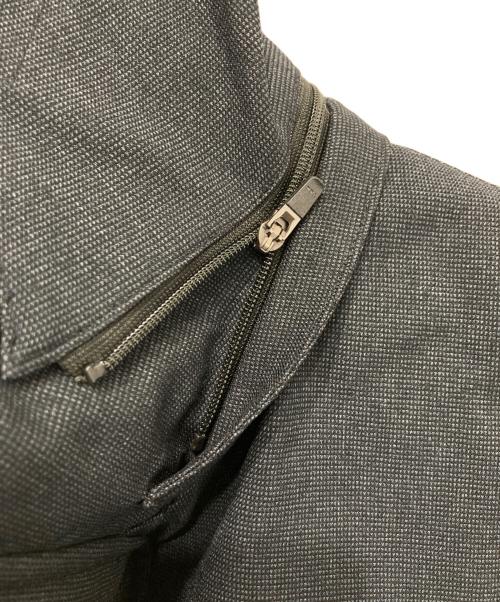 COMME CA MEN（コムサ・メン）COMME CA MEN (コムサ・メン) ウールライクラミネーション3WAYコート ブラック サイズ:Ｍの古着・服飾アイテム