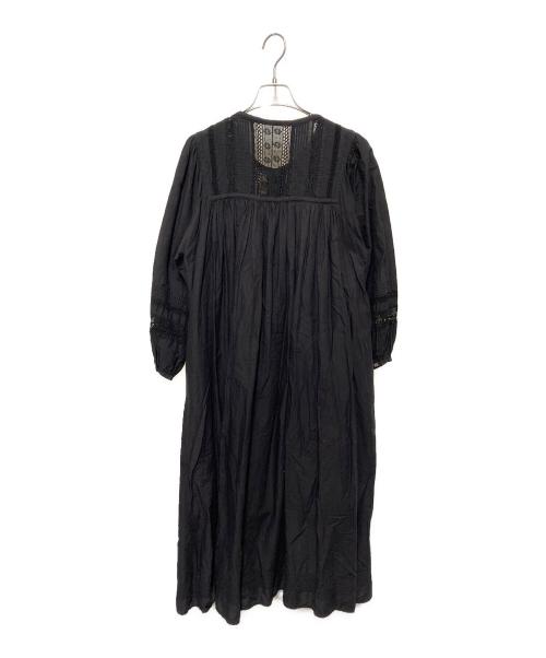 TSUHARU by samansa Mos2（ツハル バイ サマンサモスモス）TSUHARU by samansa Mos2 (ツハル バイ サマンサモスモス) コットンレースワンピースワンピース ブラック サイズ:FREEの古着・服飾アイテム