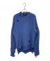 AMBUSH（アンブッシュ）の古着「ダメージニット」｜ブルー