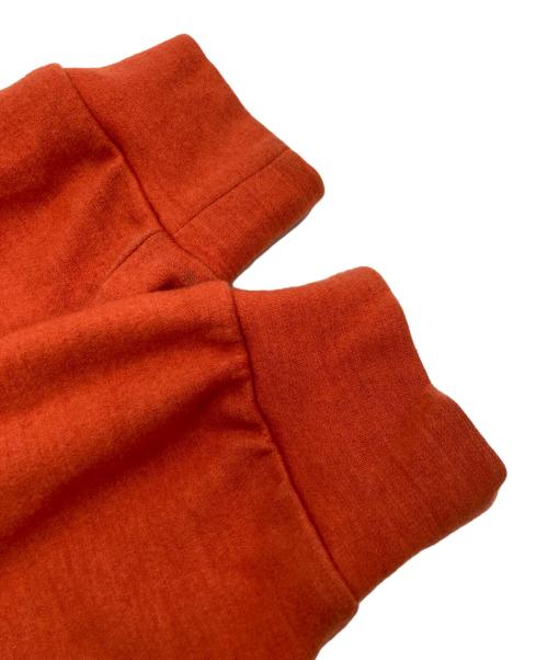 MARKA（マーカ）MARKA (マーカ) POLO SUPER140s WOOL DOUBLE JERSEY WASHABLE / ニットポロシャツ オレンジ サイズ:3の古着・服飾アイテム