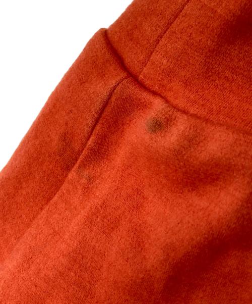 MARKA（マーカ）MARKA (マーカ) POLO SUPER140s WOOL DOUBLE JERSEY WASHABLE / ニットポロシャツ オレンジ サイズ:3の古着・服飾アイテム