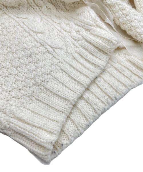 keisuke kanda（ケイスケカンダ）keisuke kanda (ケイスケカンダ) セーラーカラーアランセーター アイボリーの古着・服飾アイテム