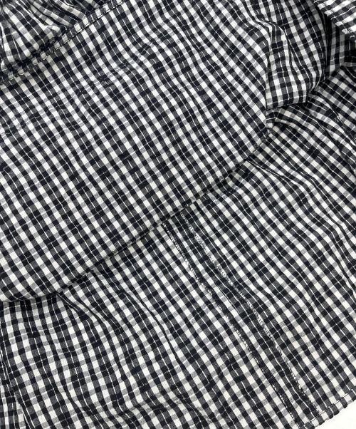 RAY BEAMS（レイ ビームス）RAY BEAMS (レイ ビームス) チェックティアードキャミワンピース ブラック×ホワイト サイズ:Fの古着・服飾アイテム