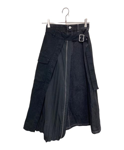 Ameri（アメリ）Ameri (アメリ) MILITARY DOCKING SK / ドッキングスカート ブラック サイズ:Ｓの古着・服飾アイテム