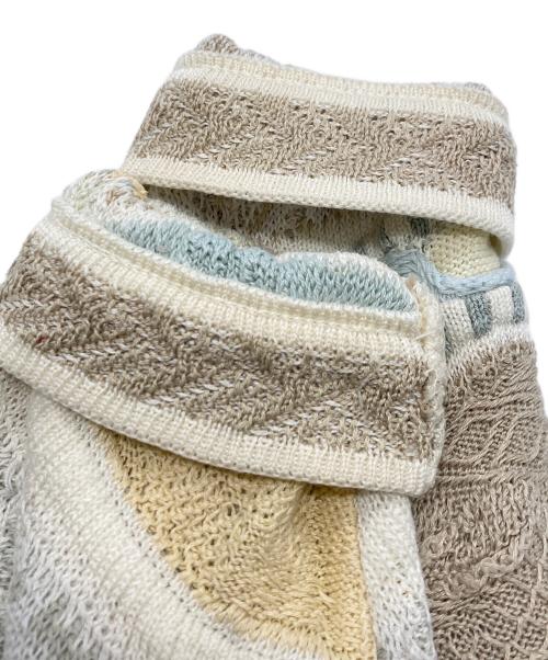 Coogi（クージー）Coogi (クージー) 3Dニットカーディガン アイボリー サイズ:SSの古着・服飾アイテム