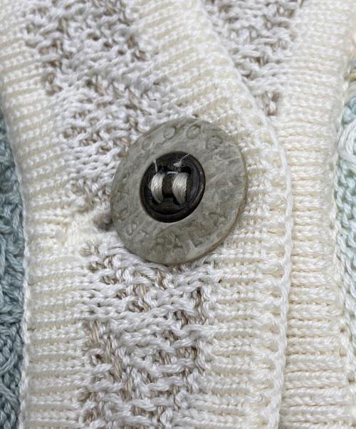 Coogi（クージー）Coogi (クージー) 3Dニットカーディガン アイボリー サイズ:SSの古着・服飾アイテム