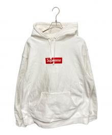 SUPREME（シュプリーム）の古着「Box Logo Hooded Sweatshirt」｜ホワイト