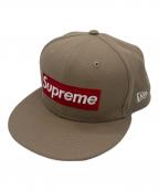 SUPREME×New Eraシュプリーム×ニューエラ）の古着「Grinch Box Logo New Era」｜ベージュ