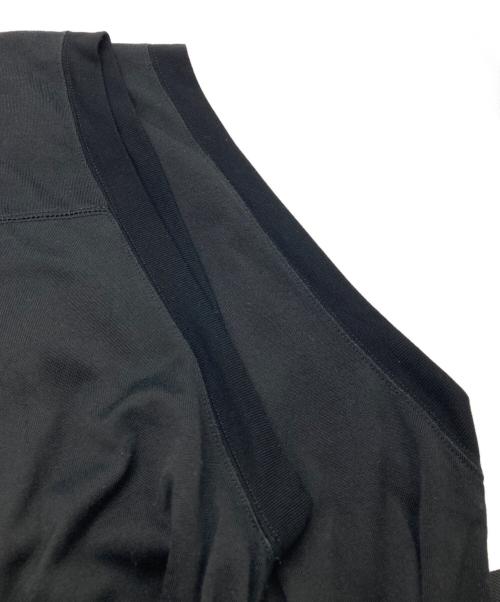 INSCRIRE（アンスクリア）INSCRIRE (アンスクリア) ノースリーブワンピース ブラック サイズ:38の古着・服飾アイテム