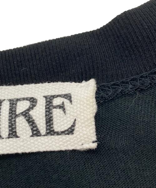 INSCRIRE（アンスクリア）INSCRIRE (アンスクリア) ノースリーブワンピース ブラック サイズ:38の古着・服飾アイテム