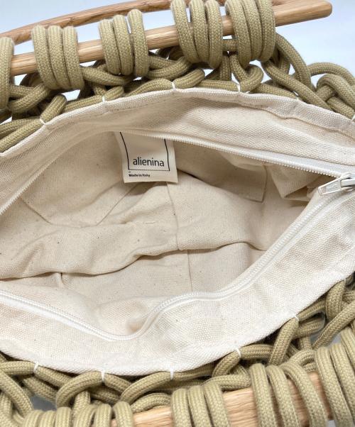 alienina（アリエニーナ）alienina (アリエニーナ) MARGOTハンドバッグ ベージュ サイズ:なしの古着・服飾アイテム