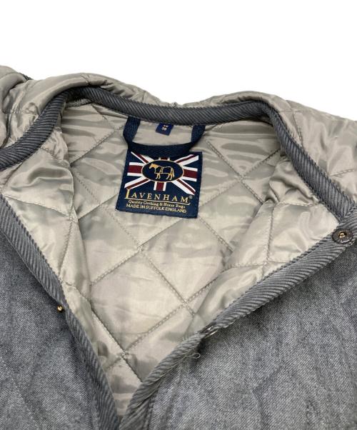 LAVENHAM（ラベンハム）LAVENHAM (ラベンハム) キルティングジャケット グレー サイズ:38の古着・服飾アイテム