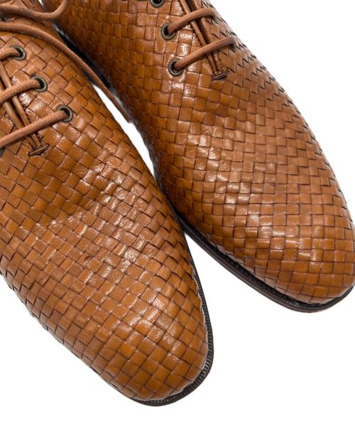 CARMINA（カルミナ）CARMINA (カルミナ) メッシュレザーシューズ ブラウン サイズ:８2/1の古着・服飾アイテム