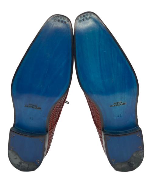 SUTOR MANTELLASSI（ストール・マンテラッシ）SUTOR MANTELLASSI (ストール・マンテラッシ) レザーシューズ ブラウン サイズ:42の古着・服飾アイテム