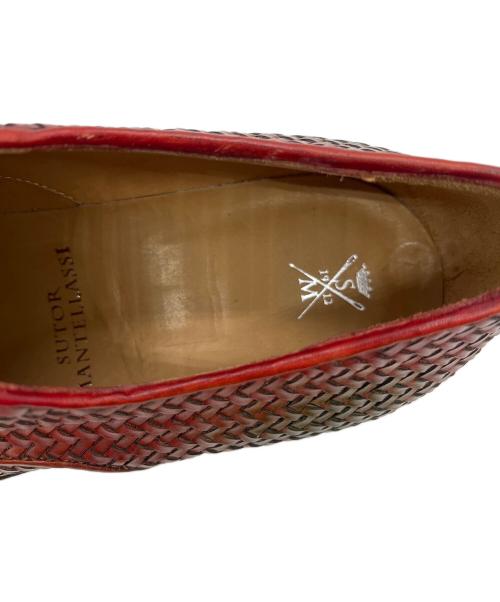 SUTOR MANTELLASSI（ストール・マンテラッシ）SUTOR MANTELLASSI (ストール・マンテラッシ) レザーシューズ ブラウン サイズ:42の古着・服飾アイテム