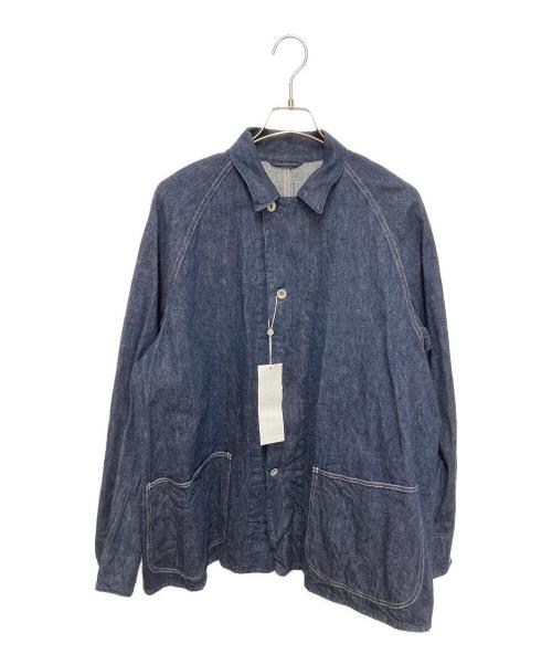 COMOLI（コモリ）COMOLI (コモリ) デニムワークジャケット インディゴ サイズ:4の古着・服飾アイテム