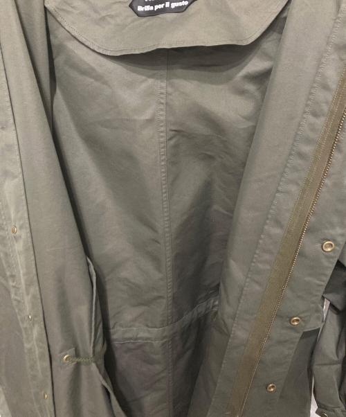 AUBERGE（オーベルジュ）AUBERGE (オーベルジュ) Brilla per il gusto (ブリッラ ペル イルグースト) モッズコート オリーブ サイズ:44の古着・服飾アイテム