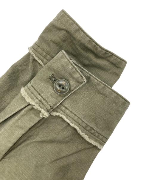 NEIGHBORHOOD（ネイバーフッド）NEIGHBORHOOD (ネイバーフッド) UNTRIMMED ZIP SHIRT LS オリーブ サイズ:XLの古着・服飾アイテム