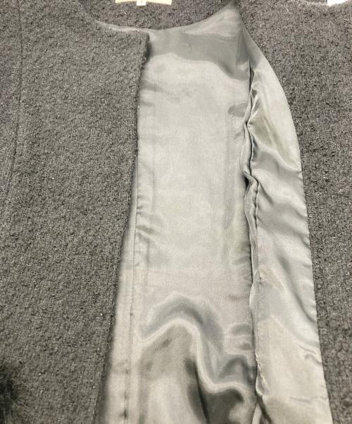 Apuweiser-riche（アプワイザーリッシェ）Apuweiser-riche (アプワイザーリッシェ) ポケファーツイードジレ ブラック サイズ:1の古着・服飾アイテム