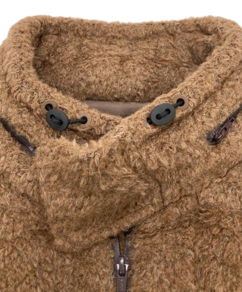 ATON（エイトン）ATON (エイトン) アルパカボアジャケット ベージュ サイズ:04の古着・服飾アイテム