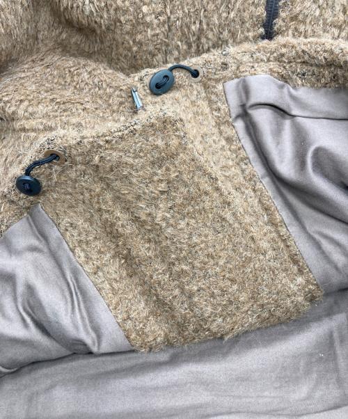 ATON（エイトン）ATON (エイトン) アルパカボアジャケット ベージュ サイズ:04の古着・服飾アイテム