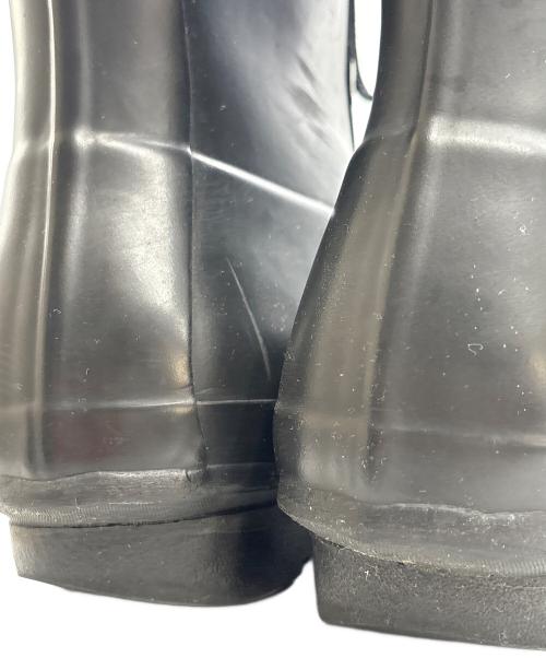 HUNTER（ハンター）HUNTER (ハンター) レースアップレインブーツ ブラック サイズ:27.5㎝の古着・服飾アイテム