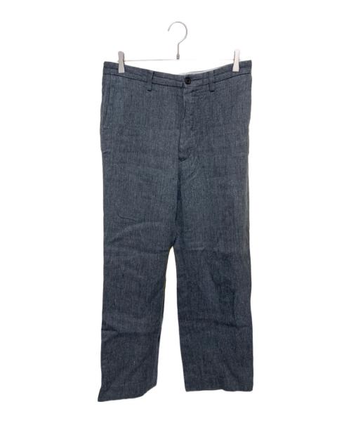 YAECA（ヤエカ）YAECA (ヤエカ) リネンパンツ グレー サイズ:Ｍの古着・服飾アイテム