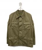 EURO MILITARYユーロミリタリー）の古着「ミリタリージャケット」｜オリーブ