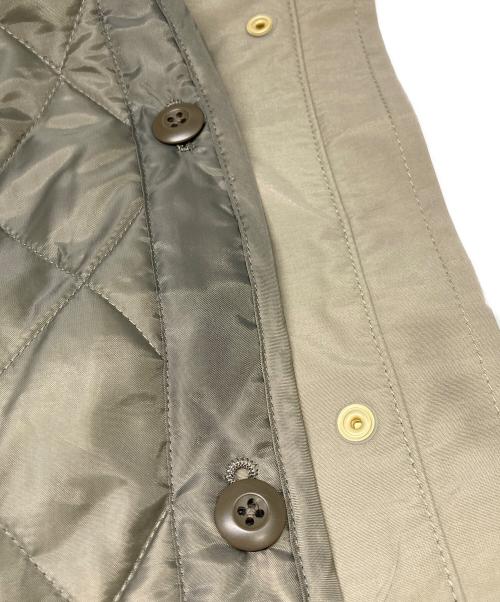 green label relaxing（グリーンレーベルリラクシング）green label relaxing (グリーンレーベルリラクシング) キルト ライナー付き 3WAY フード ブルゾン カーキ サイズ:38の古着・服飾アイテム