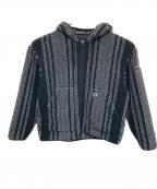 DESCENDANT×HELLY HANSENディセンダント×ヘリーハンセン）の古着「スピコリフーデットジャケットファイバーパイル」｜ブラック