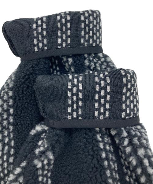 DESCENDANT（ディセンダント）DESCENDANT (ディセンダント) HELLY HANSEN (ヘリーハンセン) スピコリフーデットジャケットファイバーパイル ブラック サイズ:Lの古着・服飾アイテム