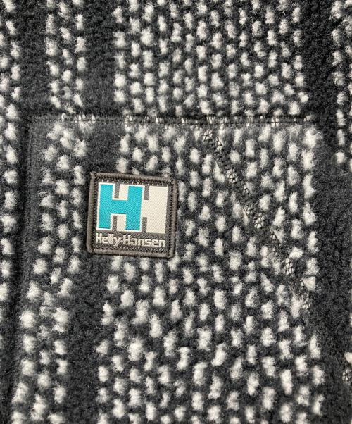 DESCENDANT（ディセンダント）DESCENDANT (ディセンダント) HELLY HANSEN (ヘリーハンセン) スピコリフーデットジャケットファイバーパイル ブラック サイズ:Lの古着・服飾アイテム