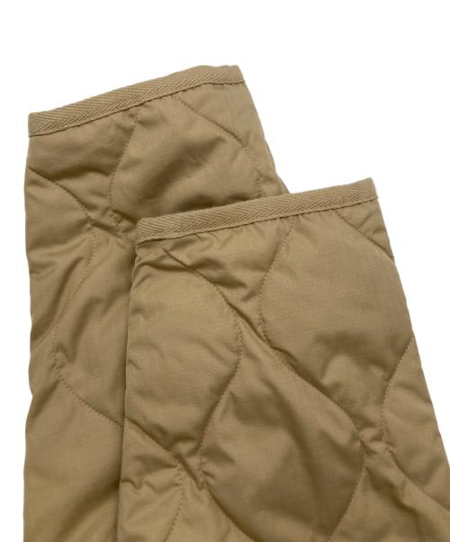 TAION（タイオン）TAION (タイオン) BAYFLOW (ベイフロー) Vネックダウンジャケット ベージュ サイズ:Ｍの古着・服飾アイテム