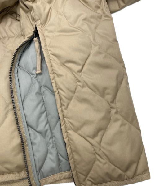 TAION（タイオン）TAION (タイオン) BAYFLOW (ベイフロー) Vネックダウンジャケット ベージュ サイズ:Ｍの古着・服飾アイテム