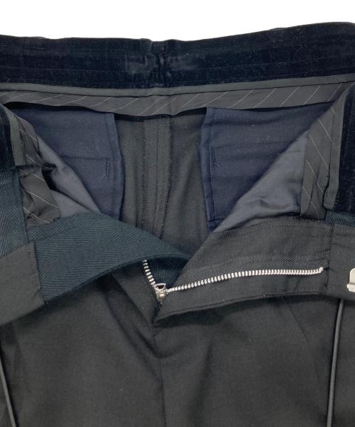 sacai（サカイ）sacai (サカイ) Suiting Pants ブラックの古着・服飾アイテム