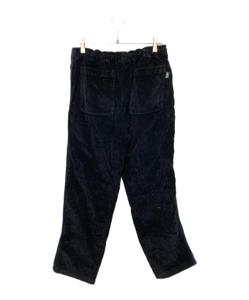 stussy（ステューシー）stussy (ステューシー) サイドパイピングコーデュロイパンツ ブラック サイズ:Ｓの古着・服飾アイテム