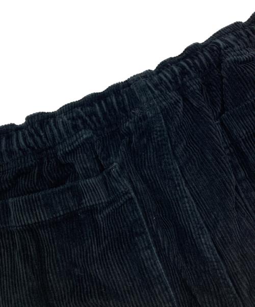 stussy（ステューシー）stussy (ステューシー) サイドパイピングコーデュロイパンツ ブラック サイズ:Ｓの古着・服飾アイテム