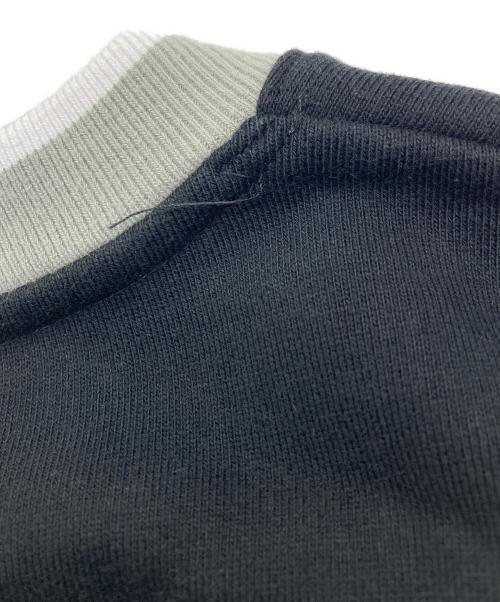 X-LARGE（エクストララージ）X-LARGE (エクストララージ) LINE V NECK SWEAT ブラック サイズ:Lの古着・服飾アイテム