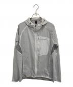 mont-bellモンベル）の古着「ウルトラライトシェルパーカー」｜ライトグレー