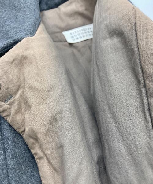 Maison Margiela 6（メゾンマルジェラ 6）Maison Margiela 6 (メゾンマルジェラ 6) ウールコート グレー サイズ:44の古着・服飾アイテム