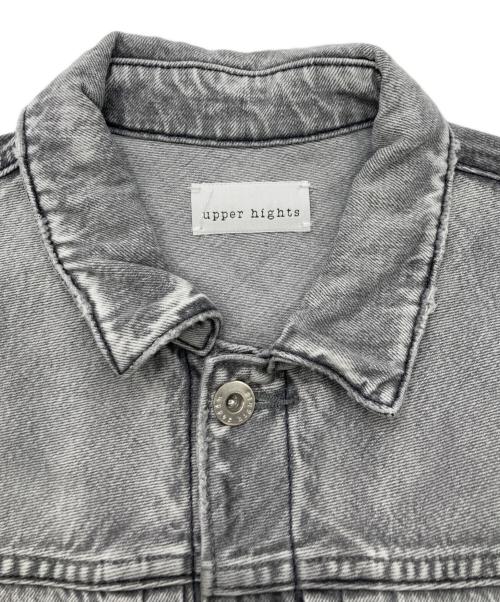 upper hights（アッパーハイツ）upper hights (アッパーハイツ) デニムジャケット グレー サイズ:1の古着・服飾アイテム