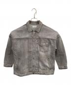 upper hightsアッパーハイツ）の古着「デニムジャケット」｜グレー