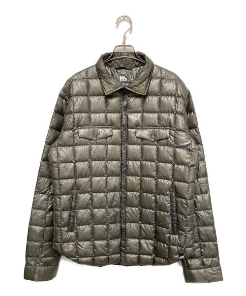HELLY HANSEN（ヘリーハンセン）HELLY HANSEN (ヘリーハンセン) Lufts Stuffed Shirt グレー サイズ:XLの古着・服飾アイテム